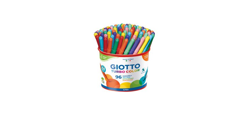 GIOTTO Felt Tip Pen Turbo Assorted Pack 96