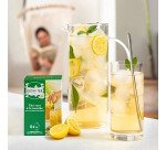 Thé vert à la menthe Bio Kusmi tea - Boîte de 6 grands sachets pour carafe
