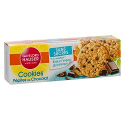 Cookies with sugar-free chocolate chips Gayelord Hauser - 125 g pack