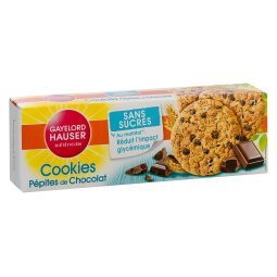 Cookies met chocoladechips zonder suiker Gayelord Hauser - pak van 125 g