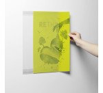 Durable Porta avvisi in rPET A3 adesivo