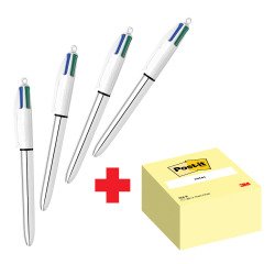 En_4 penne 4 col shine 1 cubo 76x76 giallo post it