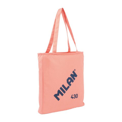 Bolsa Tote Bag Shopper acolchada con cremallera serie MILAN 430 since 1918 rosa