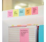 Bloc cube multicouleurs Post-It 76 x 76 mm - bloc de 450 feuilles