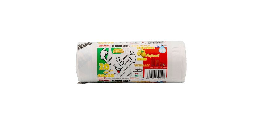 Sacchetti per il bagno - profumati con lacci - 40x50 cm - trasparenti - 20 pz