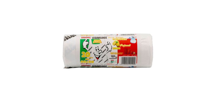 Sacchetti per il bagno - profumati con lacci - 40x50 cm - trasparenti - 20 pz