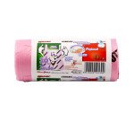 Sacchetti per il bagno - profumati con lacci - 40x50 cm - rosa trasparenti - 20 pz