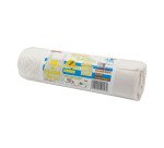 Sacchetti per rifiuti – profumati e con lacci - 75 x 80 cm - 70 lt - trasparente - 15 unità