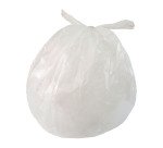 Sacchetti per rifiuti – profumati e con lacci - 75 x 80 cm - 70 lt - trasparente - 15 unità