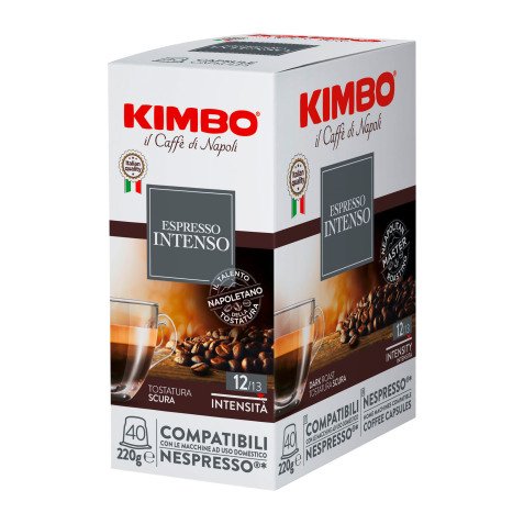 Capsule caffe compatibili Nespresso Intenso Kimbo – 40 pz