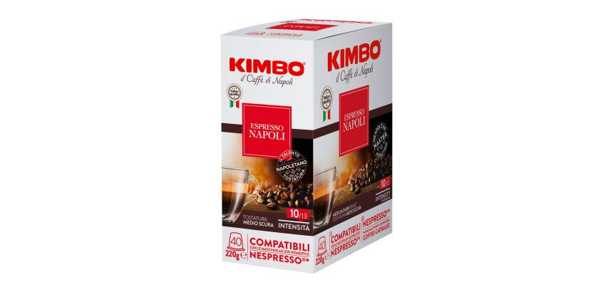 Capsule caffe compatibili Nespresso Napoli Kimbo – 40 pz