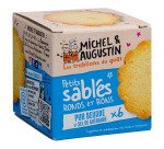 Petits sablés pur beurre et sel de guérande Michel et Augustin - Boîte de 18