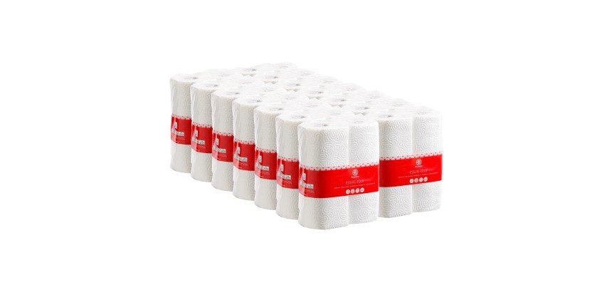 Abwischpapier Bruneau - Paket mit 28 Rollen
