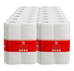 Essuie tout ménager Bruneau - Paquet de 28 rouleaux