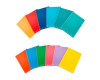 Quaderni Pigna Monocromo Assortiti A quadretti senza perforazione A5 14,8 x 21 cm 80 g/m² 10 unità da 40 fogli