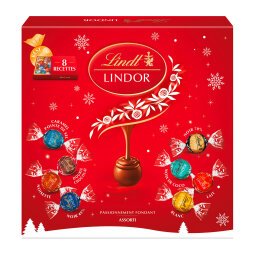 Boîte assortiment de chocolats Lindor - Lindt - Boîte de 371 g