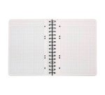 Recharge pour cahier spirale Rhodia Exabook 16 x 21 cm noir 5 x 5 - 160 pages