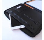 Porte-bloc conférencier Rhodiarama 25,5 x 34 cm A4+ - Noir