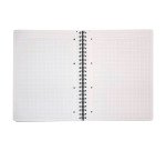 Nachfüllung Spiral-Notizbuch Rhodia Exabook 22,5 x 29,7 cm Schwarz 5 x 5 - 160 Seiten