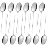 cuillère 'Sylvia', kit de 12, en acier inoxydable
