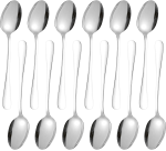 Cuillère 'Sylvia', kit de 12, en acier inoxydable