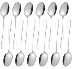 'Sylvia' Spoon, set of 12, in stainless steel