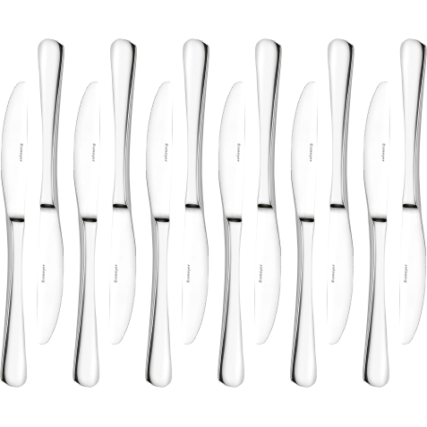 couteau 'Sylvia', kit de 12, en acier inoxydable