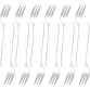 fourchette à gateau 'Sylvia', kit de 12, en acier