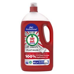 Liquide vaisselle mains concentré Fairy professionnal Platinium - Bidon de 4 L