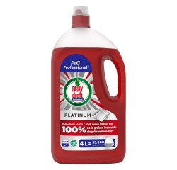 Liquide vaisselle mains concentré Fairy professionnal Platinium - Bidon de 4 L