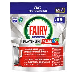 Capsules Lave-vaisselle Fairy Professional Platinium plus - Sachet de 59