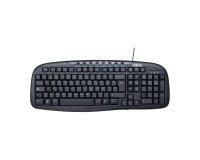 Teclado con cable USB Multimedia Nilox Español