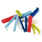 Clips de fermeture, couleurs assorties - Lot de 10