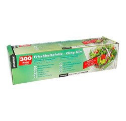 Film alimentaire étirable Polyéthylène, largeur 30 cm - Rouleau de 300 m