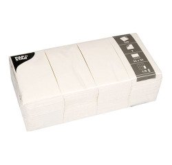 Table napkin in paper folded 1/8 2 layers 33 x 33 cm - pack of 250