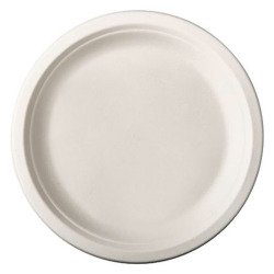 De_assiette en canne a sucre 'pure', rond, 230 mm