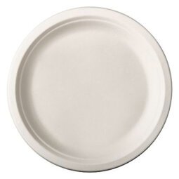 En_assiette en canne à sucre 'pure', rond, 230 mm