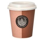 Gobelet en carton avec couvercle To Go 20 cl - Lot de 10