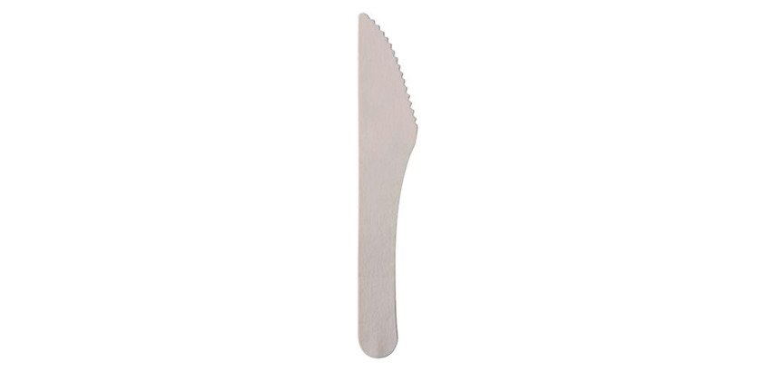 Messer in Papier 'pure' Länge 158 mm weiß
