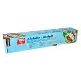 Papier aluminium alimentaire largeur 45 cm - Rouleau de 150 m