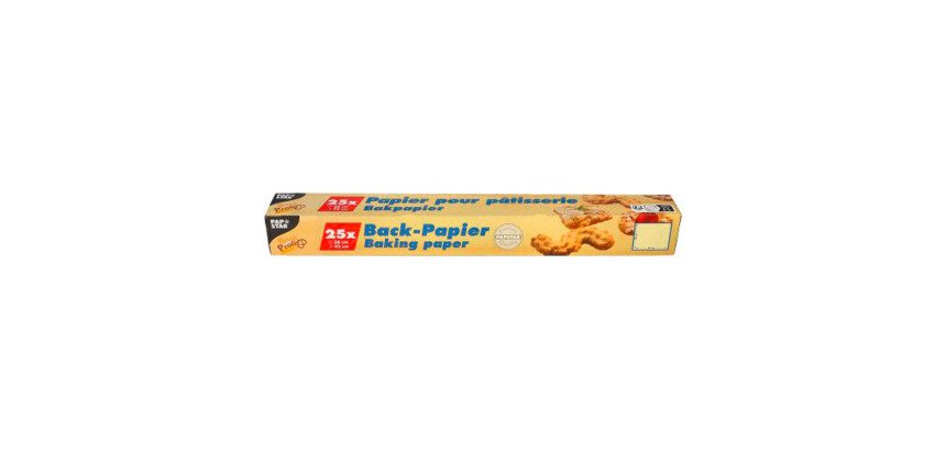 Papier sulfurisé brun - Boîte distrubutrice de 25 feuilles