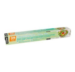 Film estirable de polietileno para alimentos, ancho 29 cm - rollo de 30 m