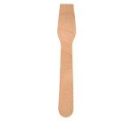 Cuillère à glace en bois naturel - Lot de 100