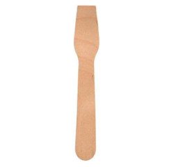 Cuillère à glace en bois naturel - Lot de 100