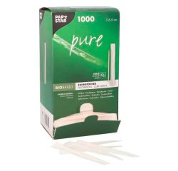Cure-dent en bois emballé individuellement - Lot de 1000