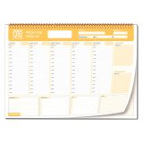 Planner settimanale spiralato A3 60 ff 80 g One Color Blasetti