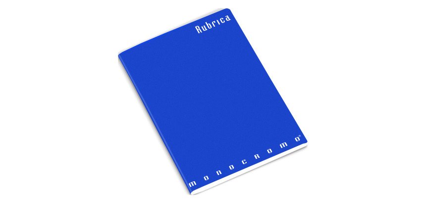 Rubrica Monocromo punto metallico A5 40 ff a righe colori assortiti