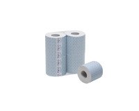Carta igienica fascettata 3 veli con decoro Cotton Flower - 40 rotoli