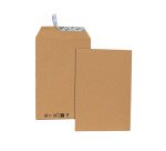 Pochette kraft brun 162 x 229 (C5) 90g sans fenêtre - Boite de 500