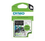 DYMO D1 Etichette Flessibile in Nylon | Rotolo da 12 mm x 3.5 m | stampa nera su bianco | etichette autoadesive per etichettatrice LabelManager